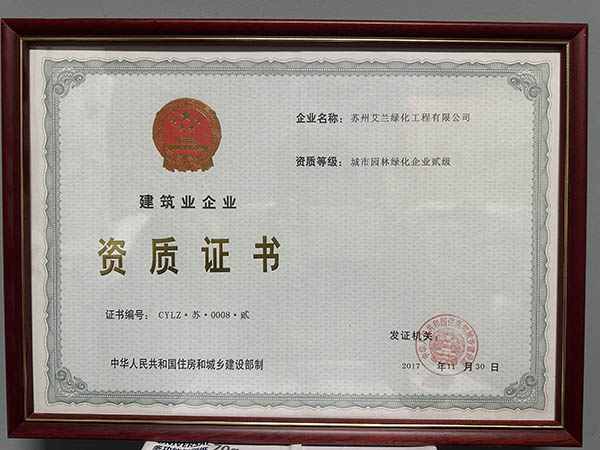 资质证书